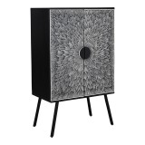 Moe's Home Collection Sunburst Home Cabinet - Angled View