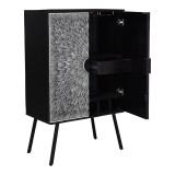 Moe's Home Collection Sunburst Home Cabinet - Cabinet Opened