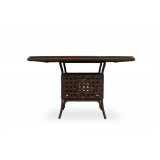 Haven 47" Square Umbrella Dining Table