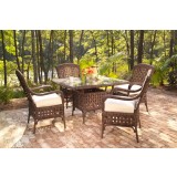 Haven Dining Armchair in Tobacco - Lifestyle 1