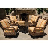 Haven Swivel Glider Lounge Chair - Lifestyle