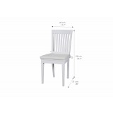 Dining Chair (set of 2) - With Dimensions