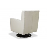 Helen Chair In Light Grey - Back Angle