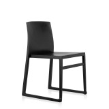 sidea Furniture Hanna Sled Chair - Black