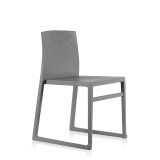 sidea Furniture Hanna Sled Chair - Grey