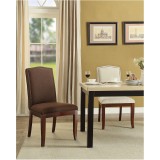 Hanson Dining Chair - Chocolate Fabric