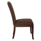Hanson Dining Chair - Chocolate Fabric