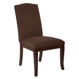 Hanson Dining Chair - Chocolate Fabric