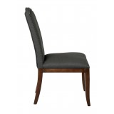 Hanson Dining Chair - Charcoal Fabric