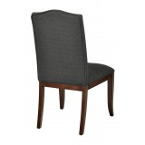 Hanson Dining Chair - Charcoal Fabric