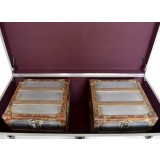 Steamer Trunk Coffee And Side Tables Set
