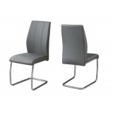 Dining Chair - Grey - White BG