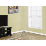 Monarch Specialties Coat Rack - White Metal - 70"
