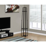 Monarch Specialties Coat Rack - Black Metal - 72"