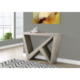 Dark Taupe Hall Console