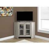 Dark Taupe Corner With Glass Doors