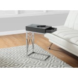 Glossy Grey With A Drawer