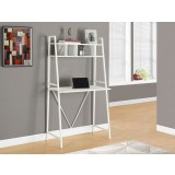 32"L / White Top / White Metal