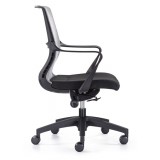 RAVI Office Chair (Black) - Side