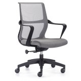 RAVI Office Chair (grey) - Angled
