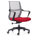 RAVI Office Chair (red) - Angled