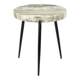 Moe's Home Collection Brinley Marble Accent Table  - Front
