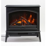 Sierra Flame E-50/E-70 Cast Iron Freestand Electric Fireplace - Orange Flame