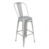Industrial Barstool - Clearcoat & Solid Colors - Aluminum