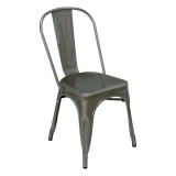 Industrial Chair In Bronze
