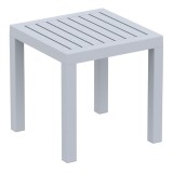 Artemis XL Club Seating Set 7 Piece with Sunbrella® Cushions - End Table White