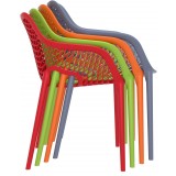 Outdoor Dining Arm Chair - Stacked