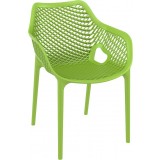 Outdoor Dining Arm Chair - Tropical Green