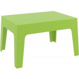 Box Resin Outdoor Center Table - Tropical Green
