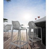 Air Counter Stool White