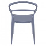 Compamia Mila Dining Arm Chair (Gray) - Back