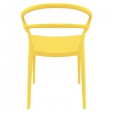 Compamia Mila Dining Arm Chair (White) - Back