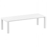 Compamia Mila Extendable 11-Piece Outdoor Dining Set - White