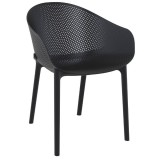 Compamia Sky Outdoor Dining Chair - Black