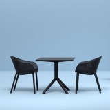 Compamia Sky Outdoor Dining Chair - Black