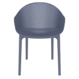 Compamia Sky Outdoor Dining Chair - Dark Gray