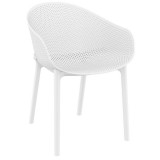 Compamia Sky Outdoor Dining Chair - White