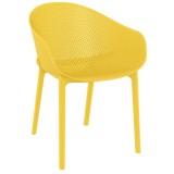 Compamia Sky Outdoor Dining Chair - Yellow