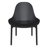 Compamia Sky Lounge Chair - BLACK - Front