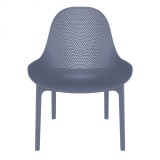Compamia Sky Lounge Chair - DARK GRAY - Front