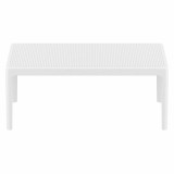 Compamia Sky Outdoor 39-inch Lounge Table - White