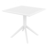 Compamia Sky Square Outdoor Lounge Table - White