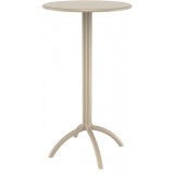 Octopus Round Bar Table Dove Gray 