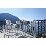 Octopus Round Bar Table White 