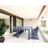  Compamia Vegas 70-86 Inch Extendable Dining Table - Dark Gray