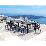  Compamia Vegas 102-118 Inch Extendable Dining Table - Black